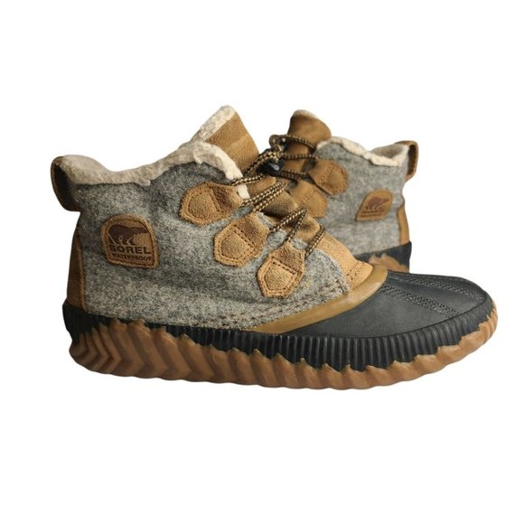 Sorel Shoes - Sorel Women's Out N About Fur Lined Waterproof Sz 4 Outdoor Boots